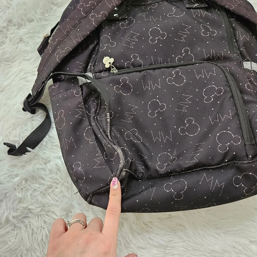 Disney Mickey Mouse Black Star Constellation Baby Supply Comfortable‎ Backpack